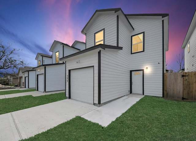 Property at 326 Gans St Unit A, Houston, TX 77029, 3 beds, 2.5 baths