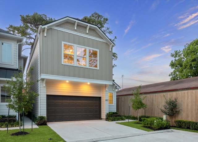 Property at 802 Glowing Dawn Dr, Houston, TX 77018, 3 beds, 2.5 baths