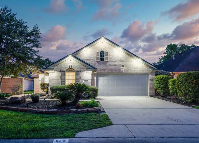 Property at 51 Eagle Mead Pl, The Woodlands, TX 77382, 3 beds, 2 baths