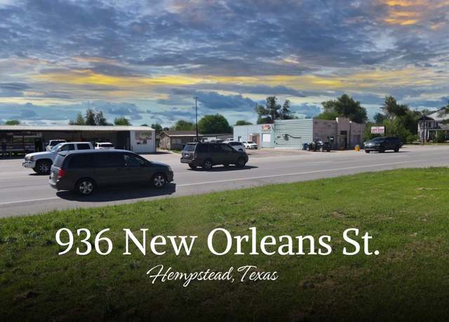 Property at 936 New Orleans St, Hempstead, TX 77445