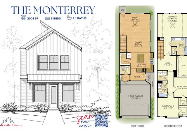 Property at 916 W 24th St, Houston, TX 77008, 3 beds, 2.5 baths