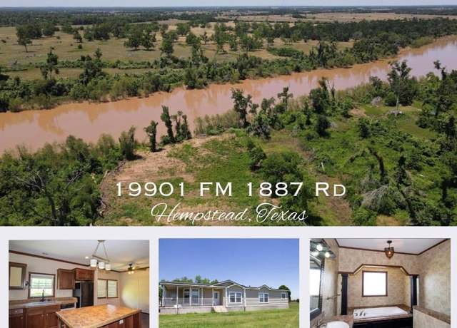 Property at 19901 FM 1887 Rd, Hempstead, TX 77445, 3 beds, 2 baths