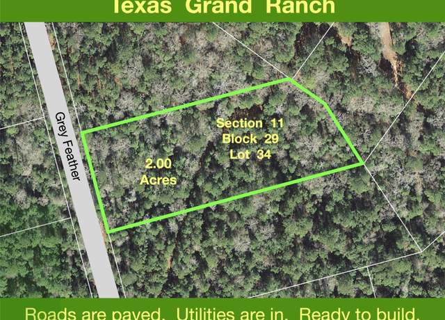 Property at 11-29-34 Grey Feather Rd, Huntsville, TX 77340