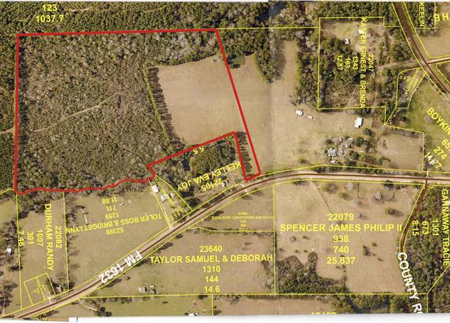 Property at TBD 3 Fm 1632, Woodville, TX 75979