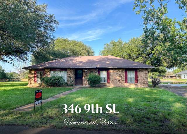 Property at 346 9th St, Hempstead, TX 77445, 3 beds, 2 baths