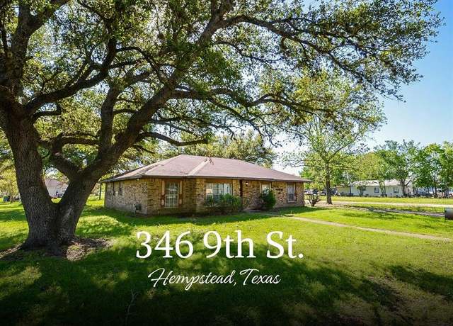 Property at 346 9th St, Hempstead, TX 77445, 3 beds, 2 baths