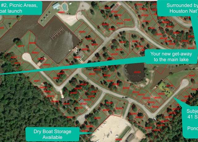 Property at 41 Silver Lakes Dr, Huntsville, TX 77340