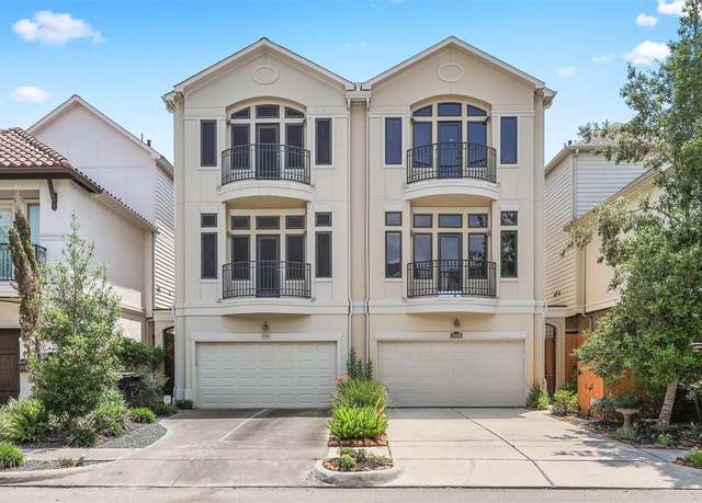 Property at 2019 Driscoll St Unit B, Houston, TX 77019, 3 beds, 3.5 baths