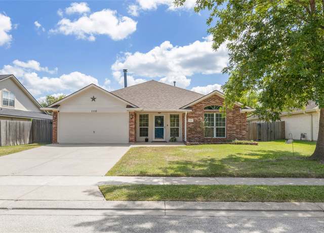 Property at 1110 Chesapeake Ln, College Station, TX 77845, 4 beds, 2 baths