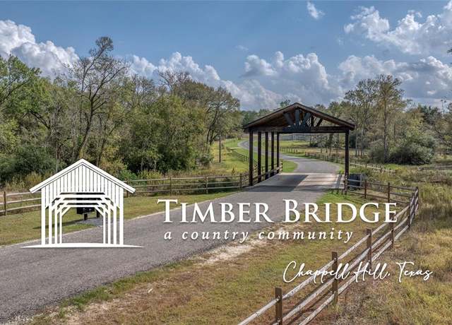 Property at 8071 Timber Bridge Ln, Chappell Hill, TX 77426