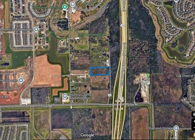 Property at 7.7 ac Laigle Rd CR 85, Manvel, TX 77578