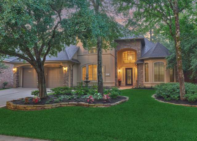 Property at 2 Amulet Oaks Pl, The Woodlands, TX 77382, 5 beds, 3.5 baths