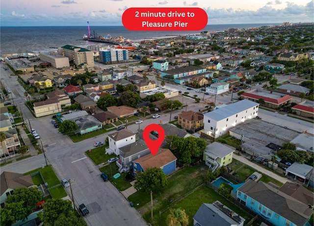 Property at 1717 22nd St, Galveston, TX 77550, 5 beds, 1 bath