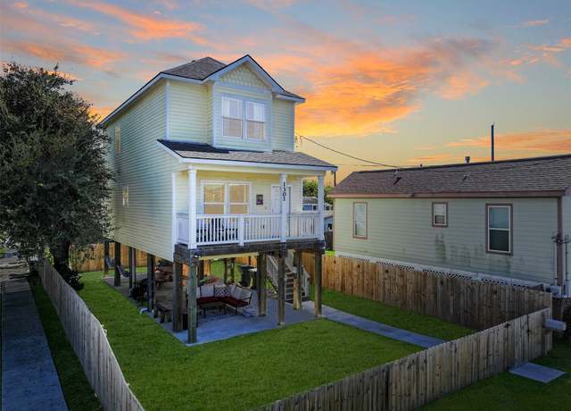 Property at 1302 55th St, Galveston, TX 77551, 4 beds, 2 baths