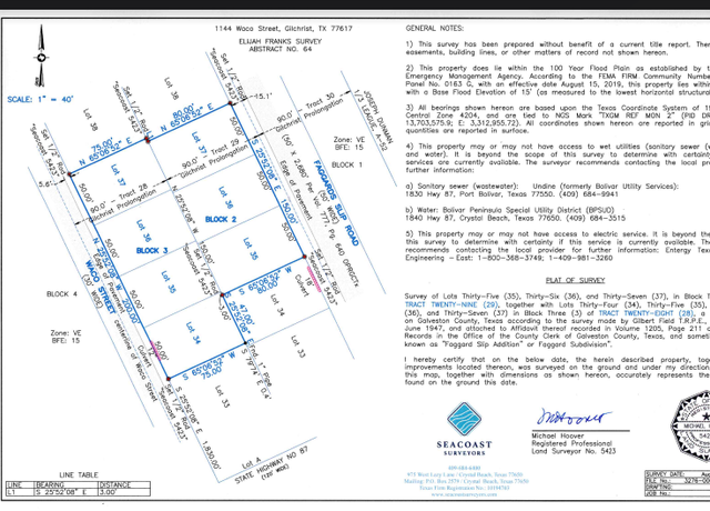 Property at Lt 35, BLK 2 Waco St, Gilchrist, TX 77617