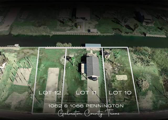 Property at 1062 & 1066 Pennington St, Gilchrist, TX 77617