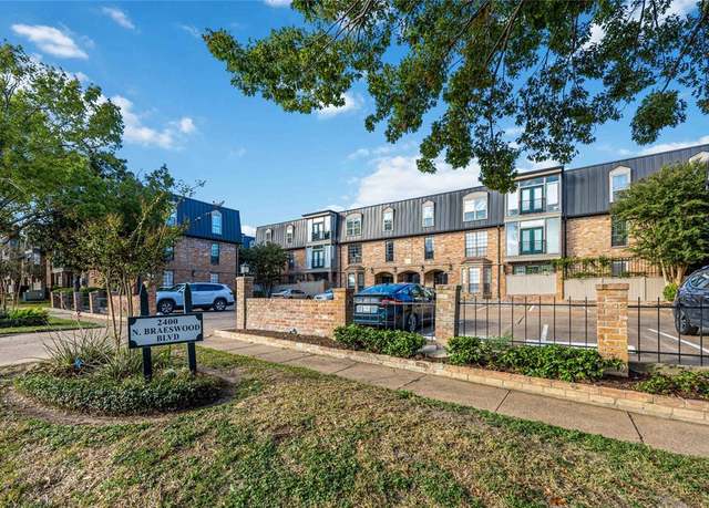 Property at 2400 N Braeswood Blvd #227, Houston, TX 77030, 2 beds, 2.5 baths