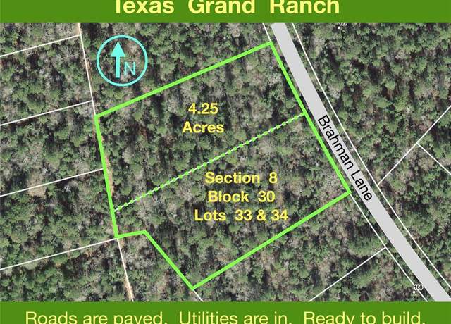 Property at 8-30-33,34 Brahman Ln, New Waverly, TX 77358