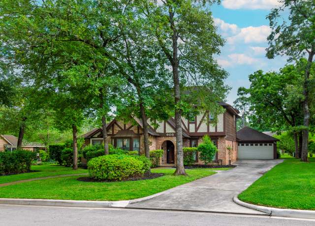 Property at 605 N Rivershire Dr, Conroe, TX 77304, 4 beds, 2.5 baths