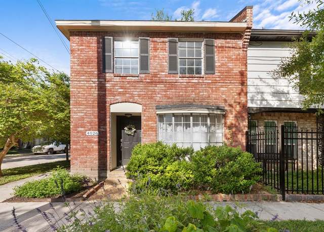 Property at 4026 Roseland St, Houston, TX 77006, 2 beds, 2.5 baths