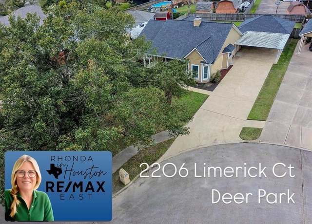 Property at 2206 Limerick Ct, Deer Park, TX 77536, 3 beds, 2 baths