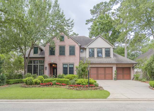 Property at 23 N Plum Crest Cir, The Woodlands, TX 77382, 6 beds, 4.5 baths