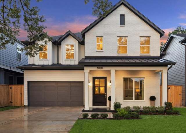 Property at 1020 Alexander St, Houston, TX 77008, 4 beds, 4 baths
