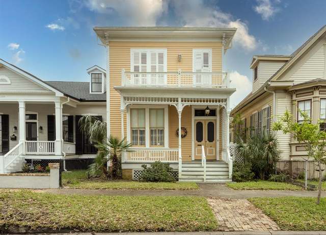 Property at 1209 Sealy St, Galveston, TX 77550, 4 beds, 3 baths