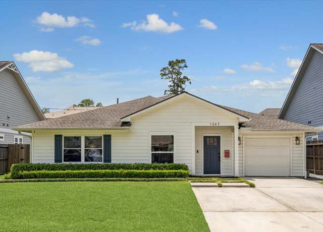 Property at 1247 Martin St, Houston, TX 77018, 4 beds, 2.5 baths