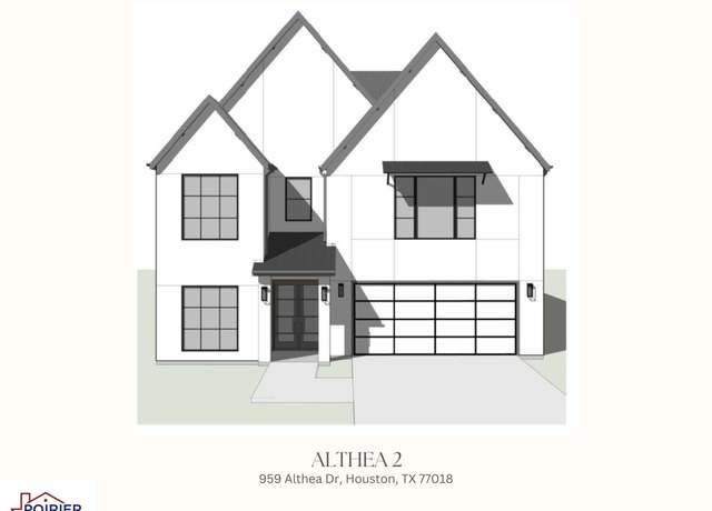 Property at 959 Althea Dr, Houston, TX 77018, 4 beds, 4.5 baths