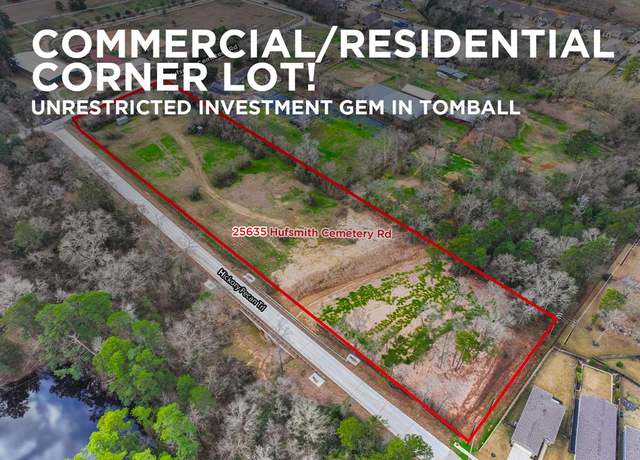 Property at 25635 Hufsmith Cemetery Rd, Tomball, TX 77375
