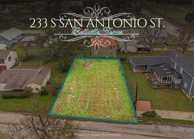 Property at 233 S San Antonio St, Bellville, TX 77418