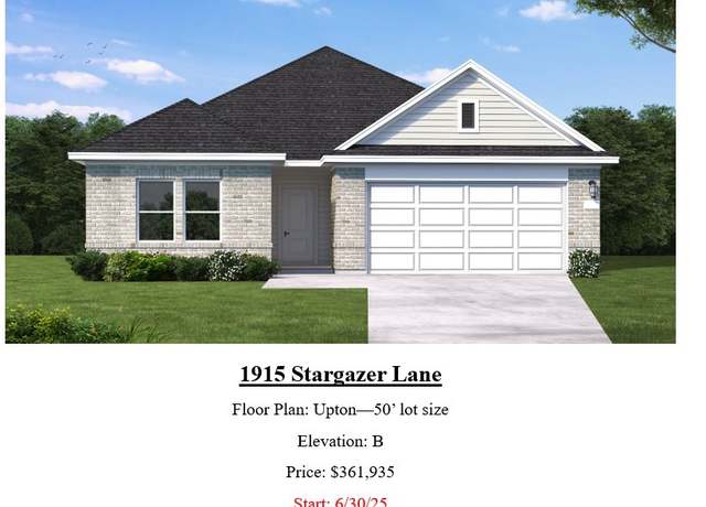 Property at 1903 Stargazer Ln, Angleton, TX 77515, 4 beds, 3 baths