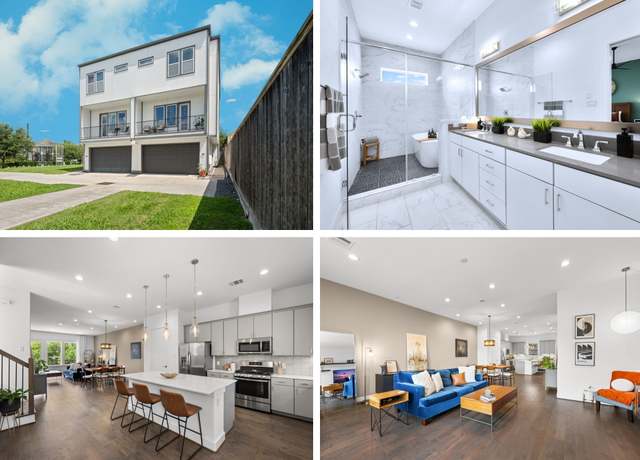 Property at 449 W 25th St Unit D, Houston, TX 77008, 3 beds, 3.5 baths