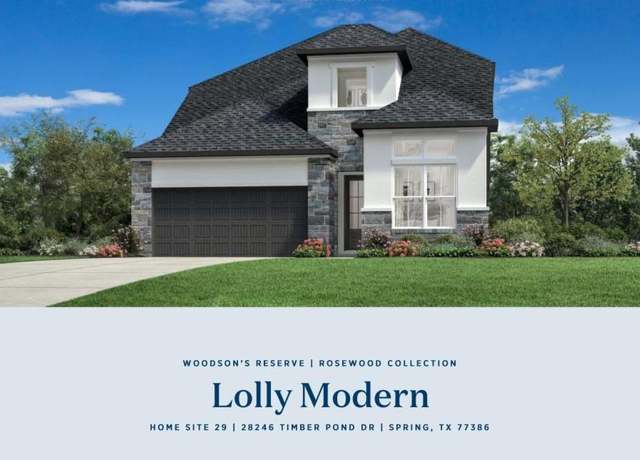 Property at 28246 Timber Pond, Spring, TX 77386, 4 beds, 3 baths