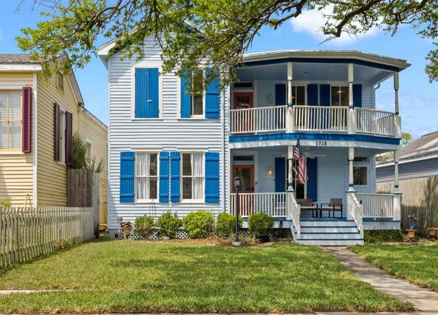 Property at 1718 Ursuline, Galveston, TX 77550, 3 beds, 4 baths
