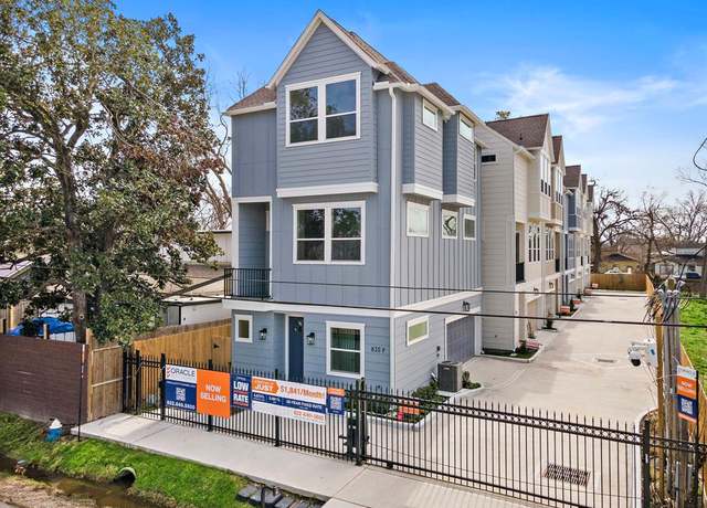 Property at 835 Rachel St Unit A, Houston, TX 77091, 3 beds, 3.5 baths