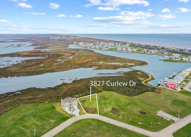 Property at 3827 Curlew Dr, Galveston, TX 77554