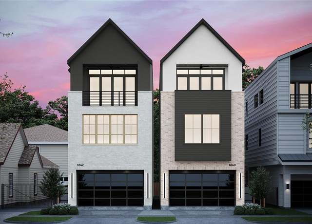 Property at 1042 Voight St, Houston, TX 77009, 4 beds, 4.5 baths