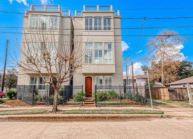 Property at 1804 Haddon St, Houston, TX 77019, 3 beds, 3.5 baths