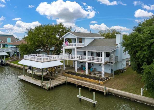 Property at 1220 Waterways Dr, Crystal Beach, TX 77650, 5 beds, 3.5 baths