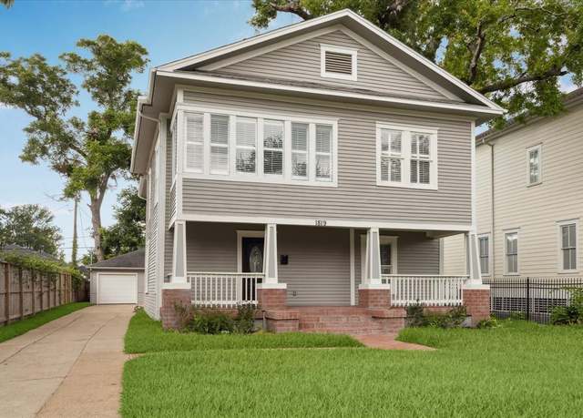 Property at 1819 Oxford St, Houston, TX 77008, 4 beds, 4 baths