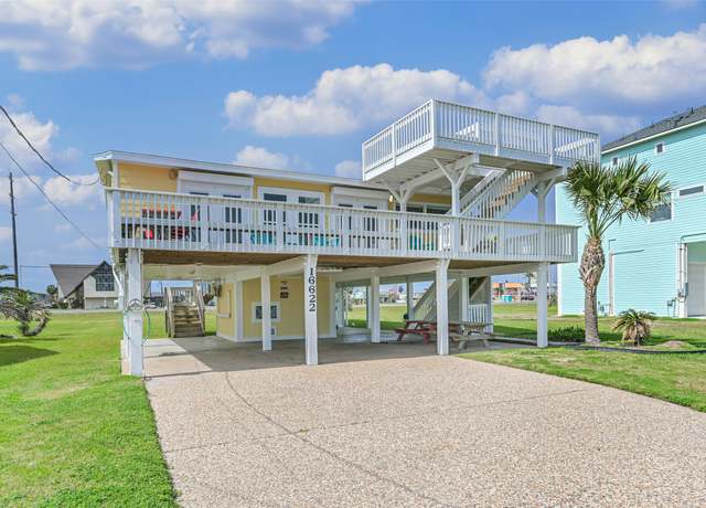 Property at 16622 Jamaica Beach Rd, Jamaica Beach, TX 77554, 5 beds, 4 baths