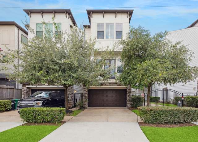 Property at 1010 W 24th St Unit A, Houston, TX 77008, 3 beds, 3.5 baths