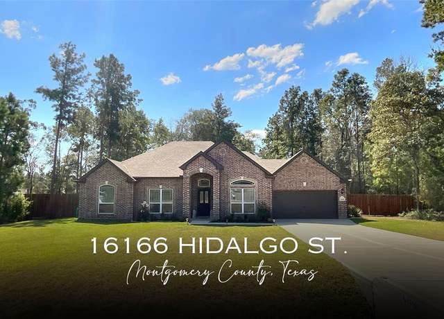 Property at 16166 Hidalgo St, Conroe, TX 77303, 4 beds, 2 baths
