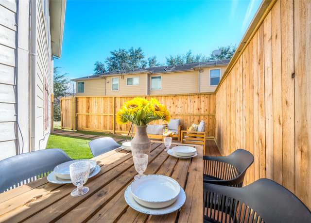 Property at 1907 Fletcher St Unit A, Houston, TX 77009, 3 beds, 3.5 baths