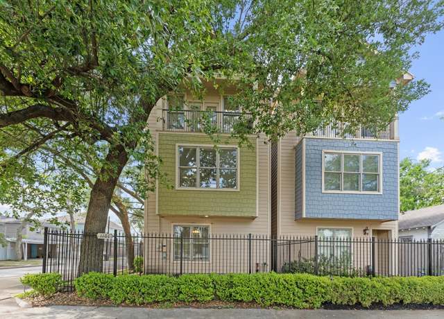 Property at 1101 Nadine St Unit A, Houston, TX 77009, 3 beds, 3.5 baths