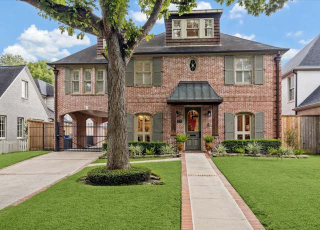 Property at 3779 Jardin St, Southside Place, TX 77005, 5 beds, 4 baths