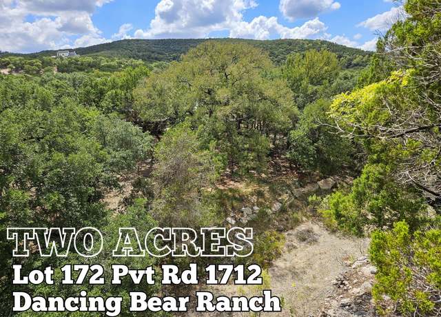 Property at Lot 172 Private Road 1712, Mico, TX 78056