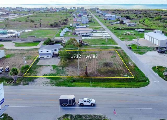 Property at 1712 Hwy 87, Crystal Beach, TX 77650, 2 beds, 1 bath